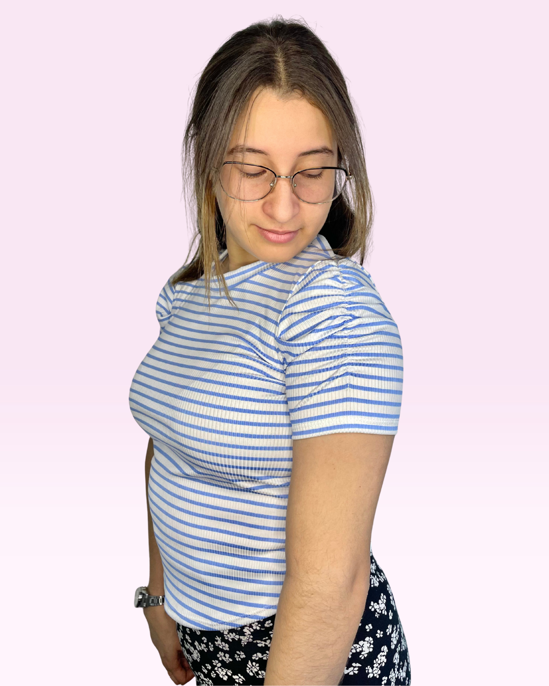 Blusa Manga con ruche