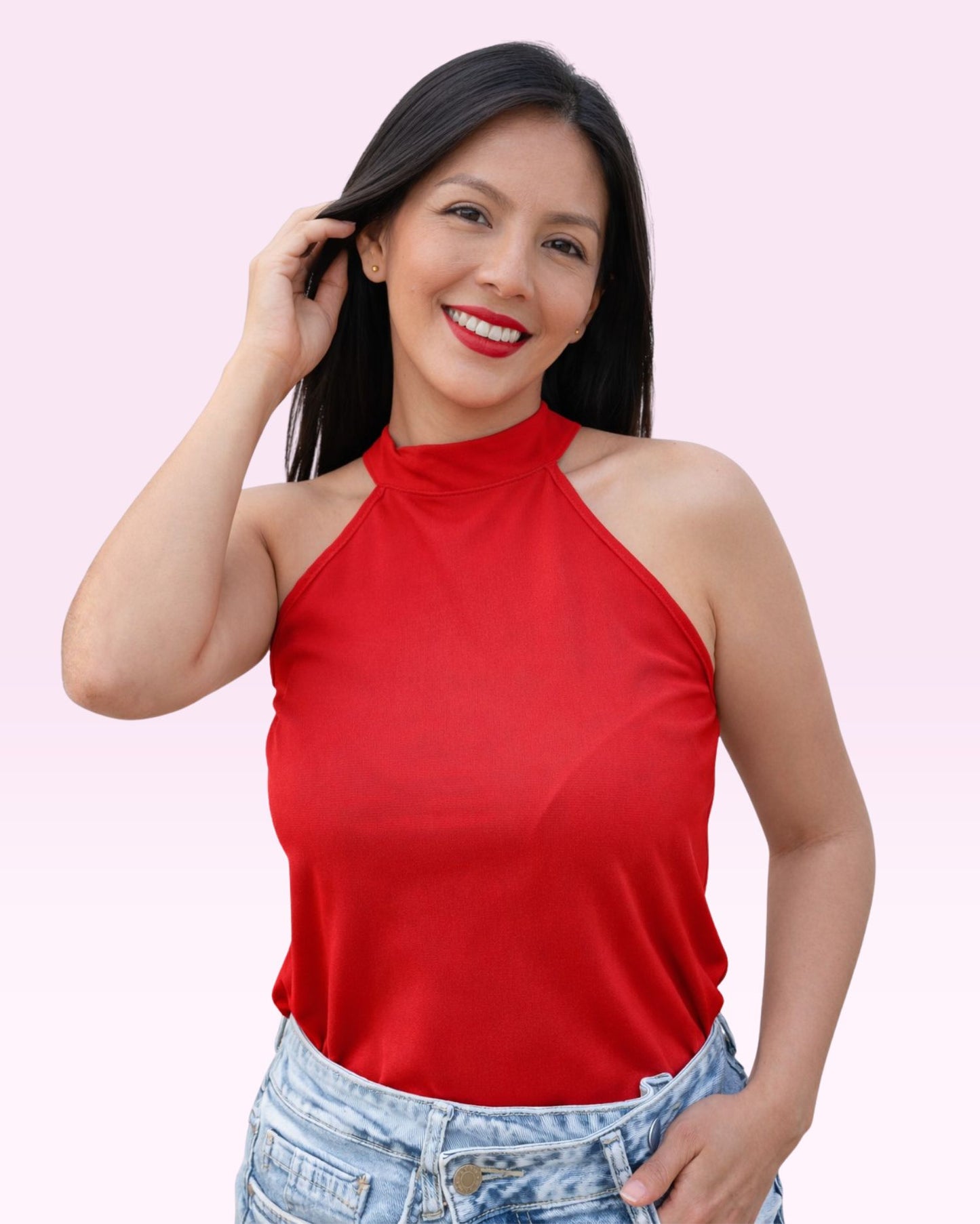 Blusa Cuello Chino