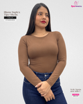 Blusa mangas largas