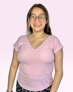 Blusa Cuello en V