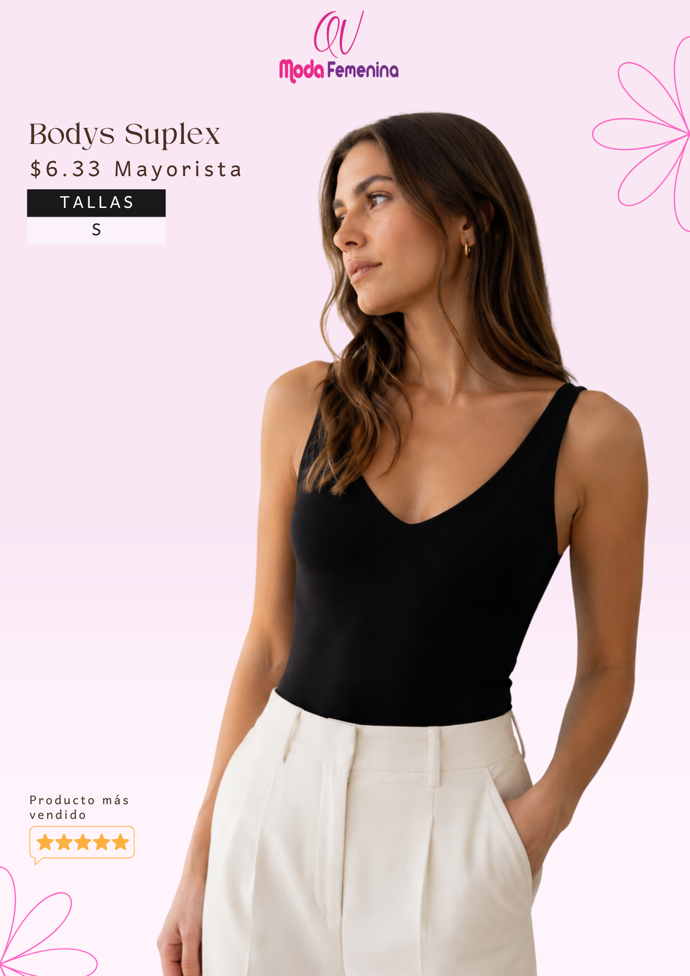 Body cuello en V