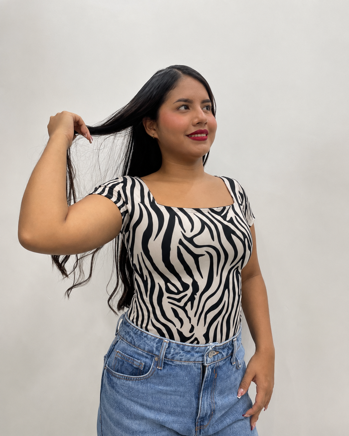 Blusa suplex Cuadrada