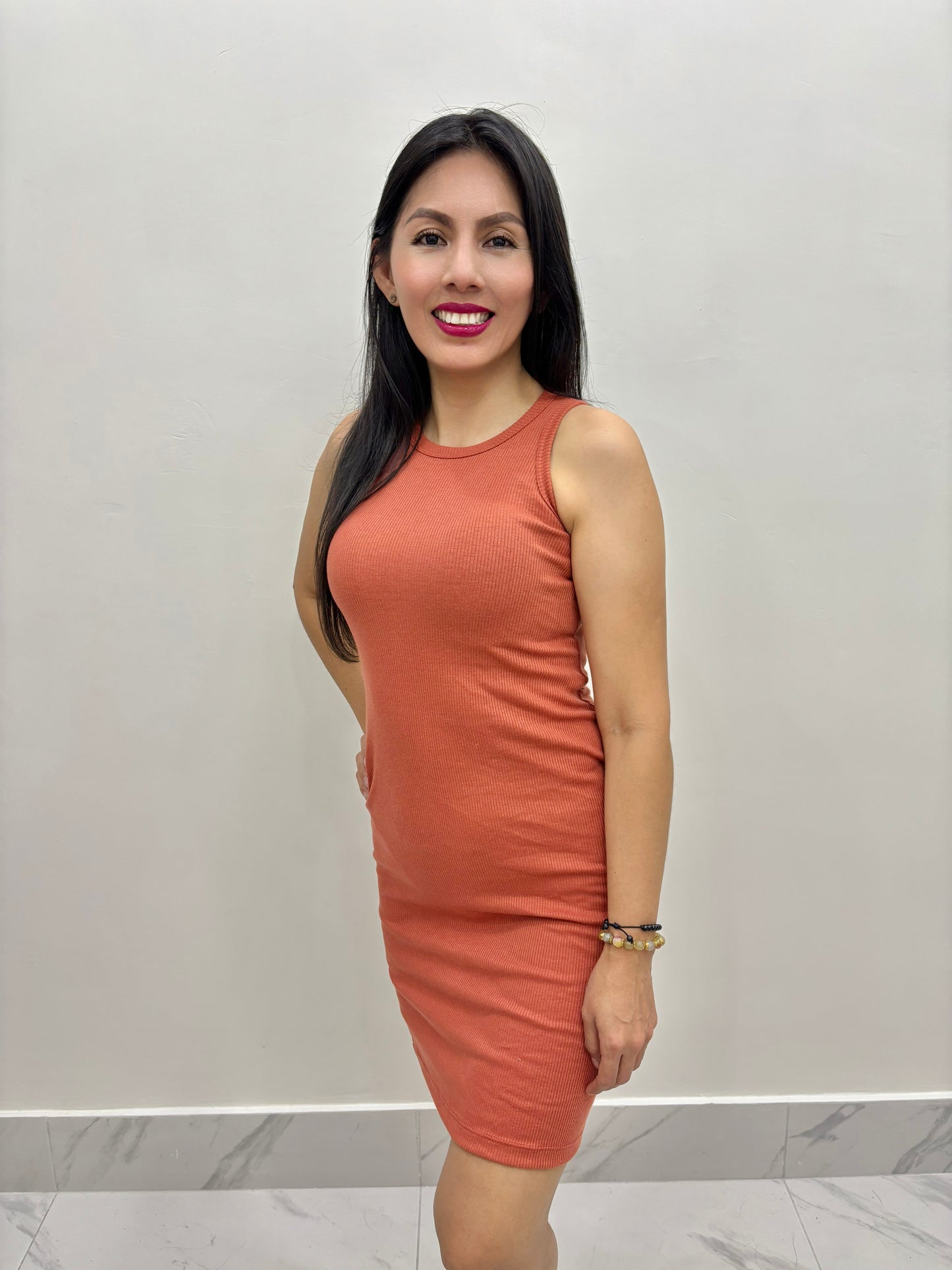 Vestido sin mangas