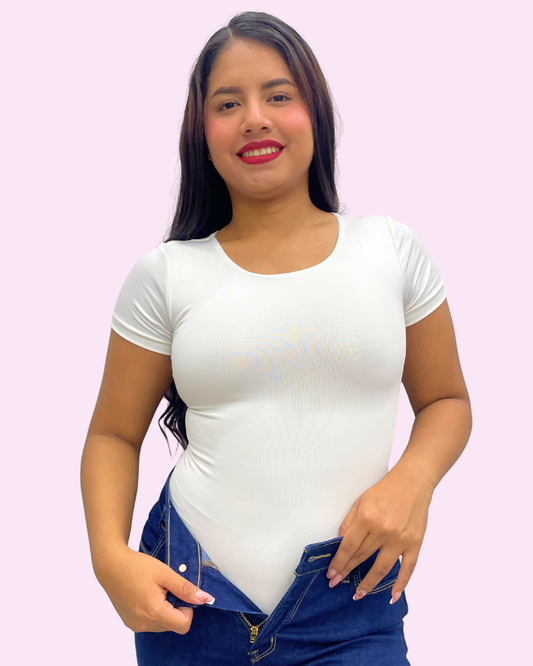 Body mangas corta